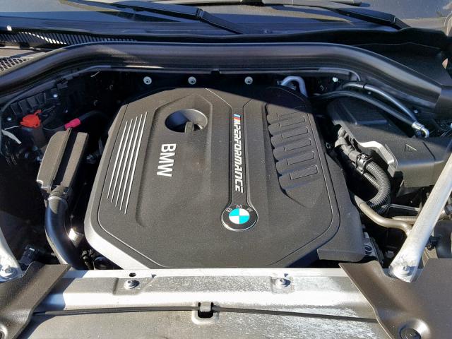 5UXTS3C54K0Z02863 - 2019 BMW X3 XDRIVEM GRAY photo 7