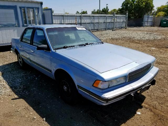 1G4AG54N5N6453212 - 1992 BUICK CENTURY SP BLUE photo 1