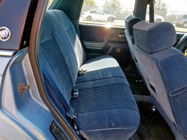 1G4AG54N5N6453212 - 1992 BUICK CENTURY SP BLUE photo 6