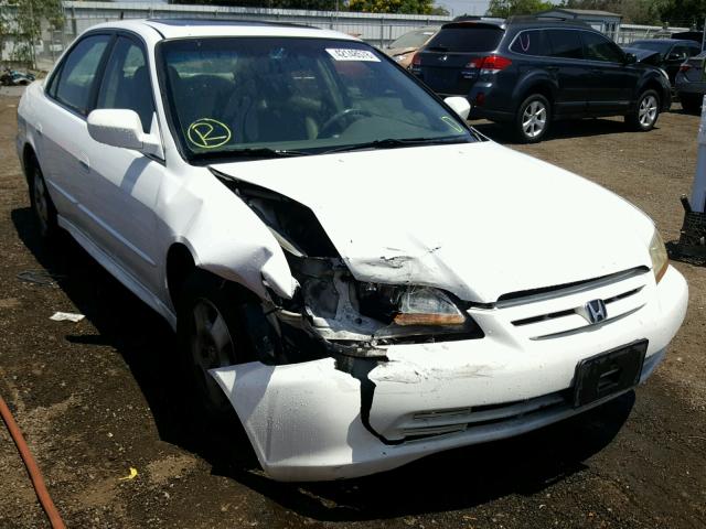 1HGCG16541A052780 - 2001 HONDA ACCORD EX WHITE photo 1