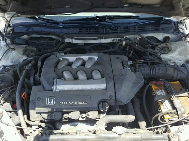 1HGCG16541A052780 - 2001 HONDA ACCORD EX WHITE photo 7