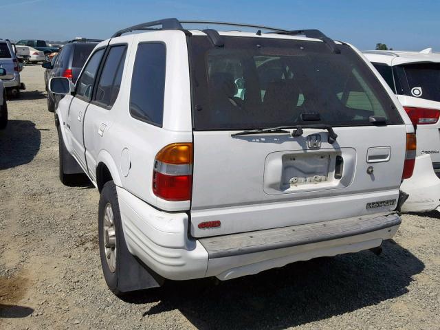 4S6DM58W714405197 - 2001 HONDA PASSPORT E თეთრი ფოტო 3