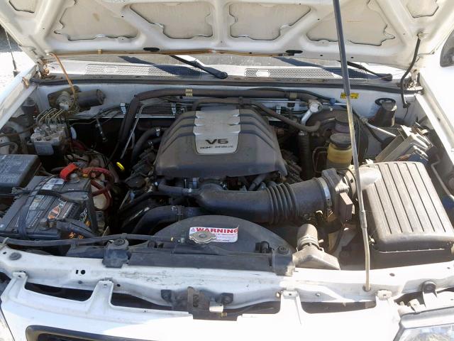 4S6DM58W714405197 - 2001 HONDA PASSPORT E თეთრი ფოტო 7