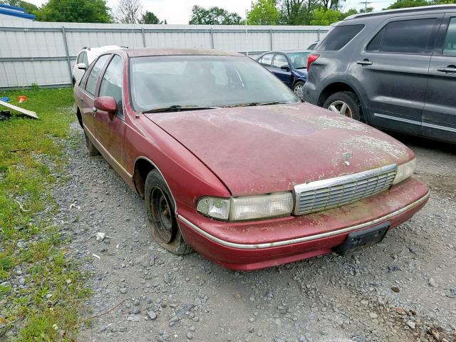 1G1BL52W9RR187206 - 1994 CHEVROLET CAPRICE CL RED photo 1