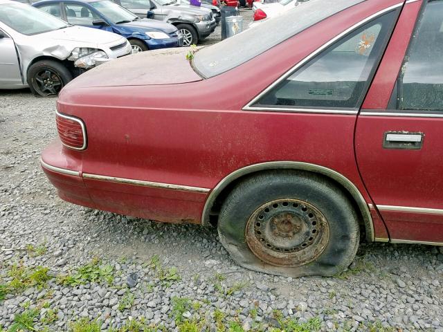 1G1BL52W9RR187206 - 1994 CHEVROLET CAPRICE CL RED photo 9