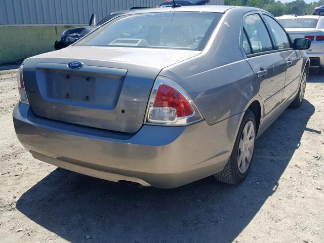 3FAHP06Z08R192901 - 2008 FORD FUSION S TAN photo 4