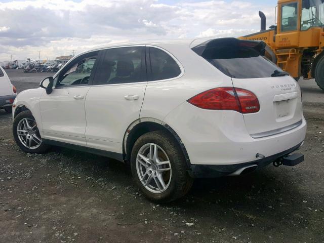 WP1AB2A27BLA50131 - 2011 PORSCHE CAYENNE S WHITE photo 3