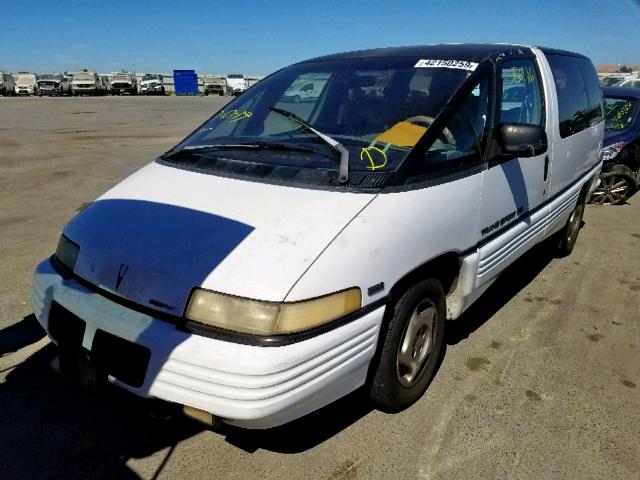 1GMDU06L2NT235976 - 1992 PONTIAC TRANS SPOR WHITE photo 2