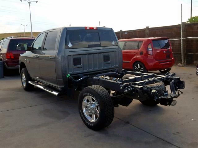 3C6UD5DL4CG225634 - 2012 DODGE RAM 2500 S GRAY photo 3