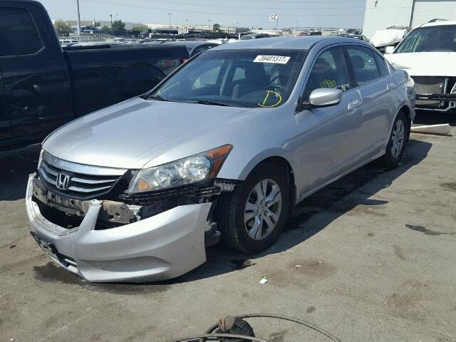 1HGCP2F43BA001897 - 2011 HONDA ACCORD LXP SILVER photo 2