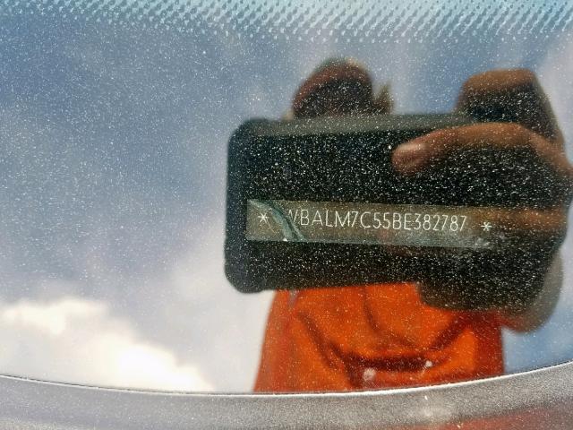 WBALM7C55BE382787 - 2011 BMW Z4 SDRIVE3 BLACK photo 9