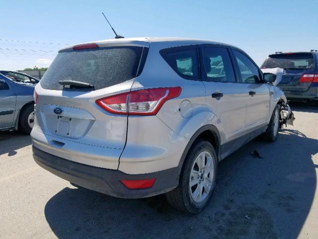 1FMCU0F79FUA11713 - 2015 FORD ESCAPE S SILVER photo 4