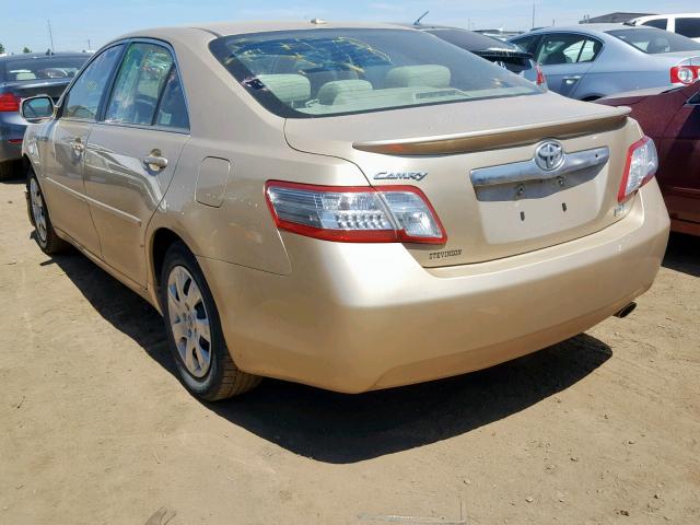 4T1BB3EK7BU138916 - 2011 TOYOTA CAMRY HYBR TAN photo 3