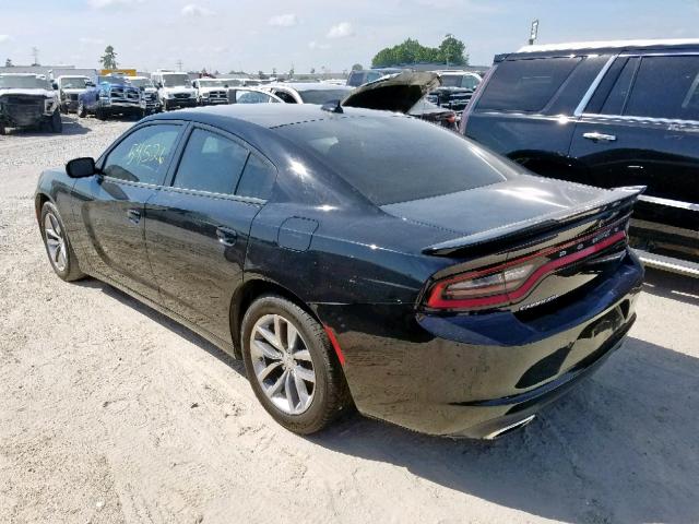 2C3CDXHG7GH188263 - 2016 DODGE CHARGER SX BLACK photo 3