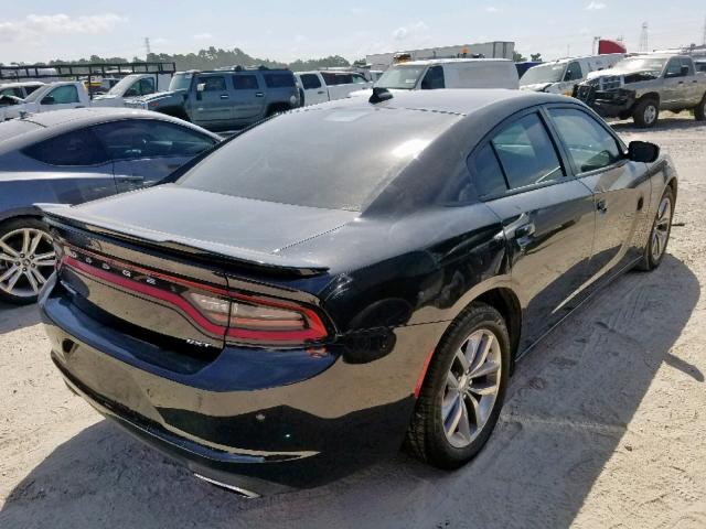 2C3CDXHG7GH188263 - 2016 DODGE CHARGER SX BLACK photo 4