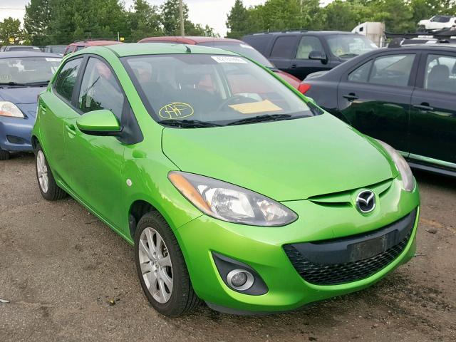 JM1DE1HZ4B0127008 - 2011 MAZDA MAZDA2 GREEN photo 1