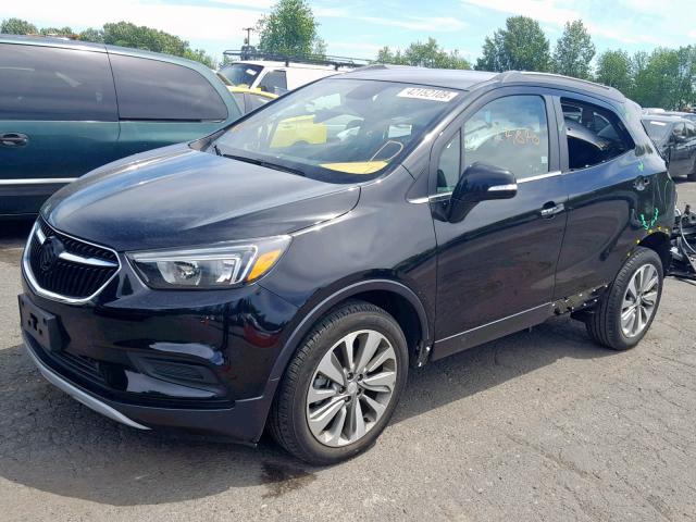 KL4CJASB9HB015671 - 2017 BUICK ENCORE PRE BLACK photo 2