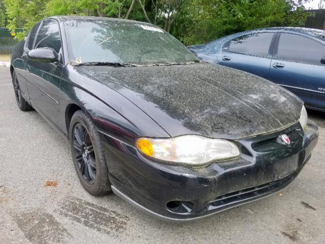 2G1WW12EX29176840 - 2002 CHEVROLET MONTE CARL 黑色 照片 1