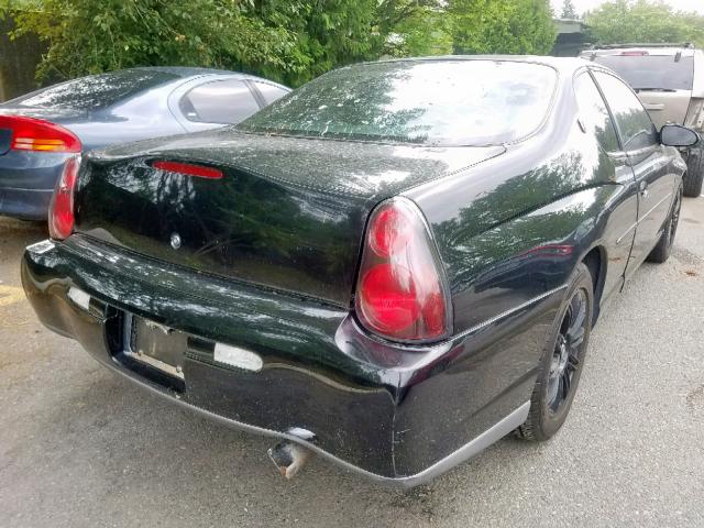 2G1WW12EX29176840 - 2002 CHEVROLET MONTE CARL 黑色 照片 4