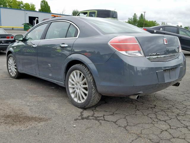 1G8ZX57779F180049 - 2009 SATURN AURA XR GRAY photo 3