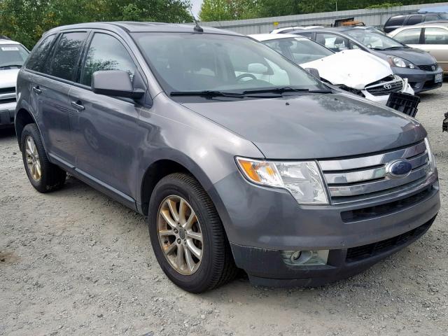 2FMDK3JC1ABA48379 - 2010 FORD EDGE SEL GRAY photo 1