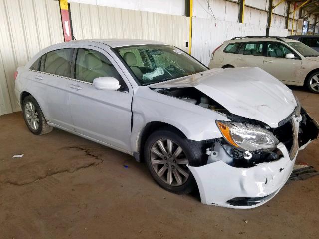 1C3CCBBB2DN525234 - 2013 CHRYSLER 200 TOURIN WHITE photo 1