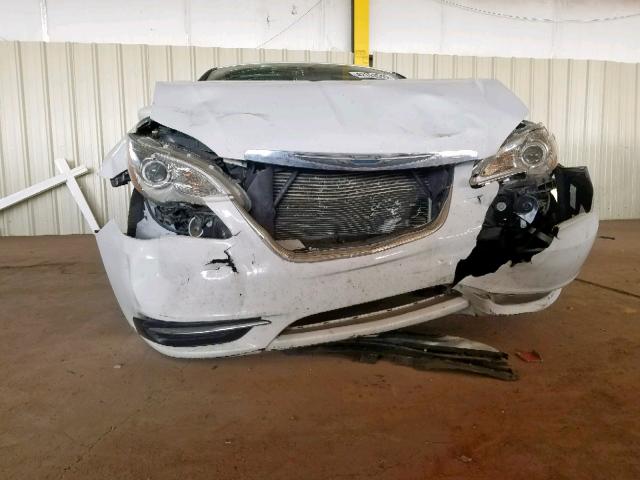 1C3CCBBB2DN525234 - 2013 CHRYSLER 200 TOURIN WHITE photo 9