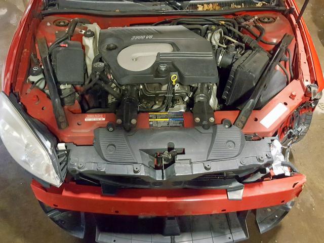 2G1WK161769236534 - 2006 CHEVROLET MONTE CARL RED photo 7