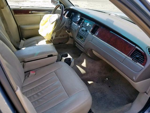 1LNHM82W43Y649146 - 2003 LINCOLN TOWN CAR S BLUE photo 5