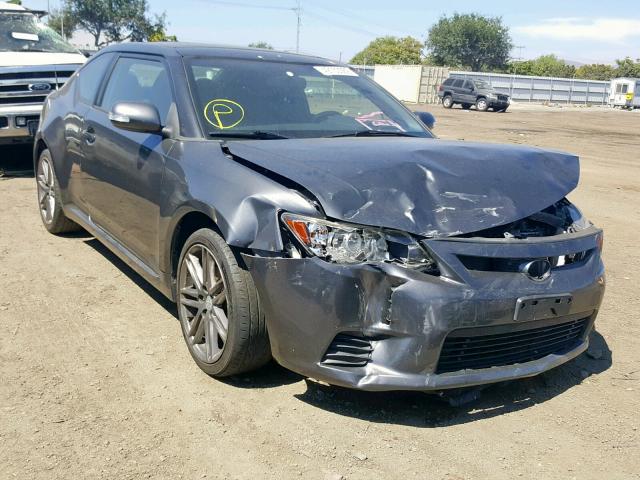 JTKJF5C7XD3065850 - 2013 TOYOTA SCION TC ნაცრისფერი ფოტო 1