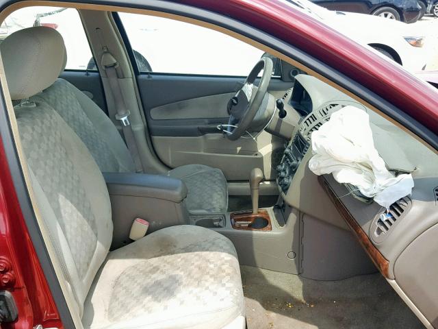 1G1ZT54884F177094 - 2004 CHEVROLET MALIBU LS RED photo 5