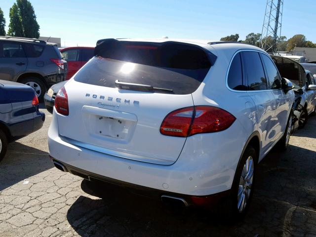 WP1AE2A2XELA50930 - 2014 PORSCHE CAYENNE S WHITE photo 4