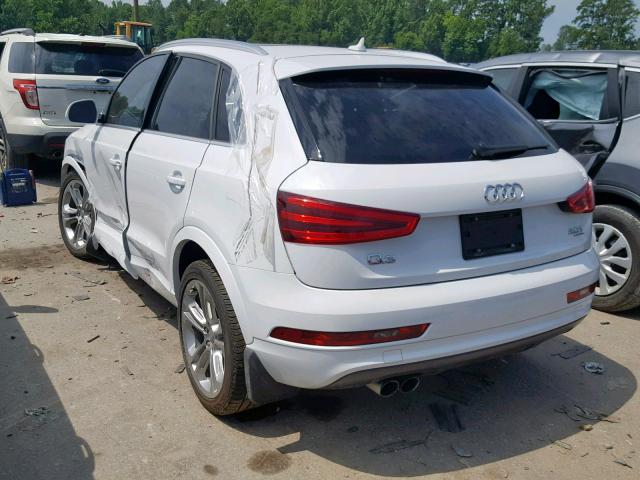 WA1EFCFS7FR007282 - 2015 AUDI Q3 PREMIUM WHITE photo 3