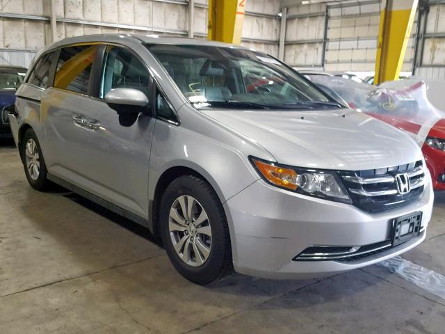 5FNRL5H65EB127632 - 2014 HONDA ODYSSEY EX SILVER photo 1