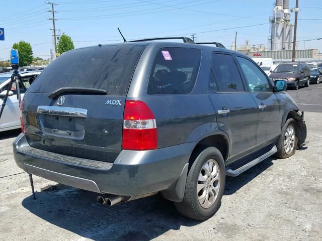 2HNYD18613H523267 - 2003 ACURA MDX TOURIN BLUE photo 4