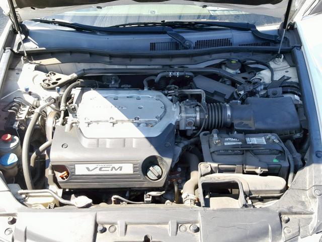 1HGCP36899A002443 - 2009 HONDA ACCORD EXL WHITE photo 7