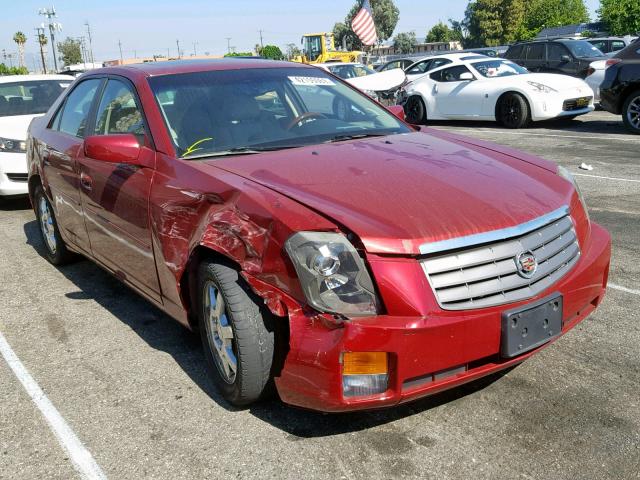 1G6DP567550124306 - 2005 CADILLAC CTS HI FEA RED photo 1