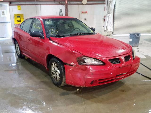 1G2NE52F63C320369 - 2003 PONTIAC GRAND AM S RED photo 1