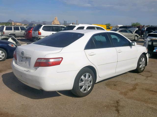 4T1BE46K27U686194 - 2007 TOYOTA CAMRY NEW WHITE photo 4