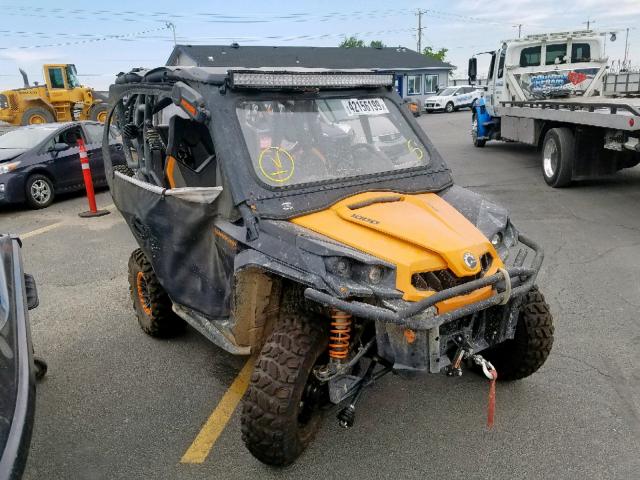 3JBKKAP27FJ003794 - 2015 CAN-AM COMMANDER ORANGE photo 1