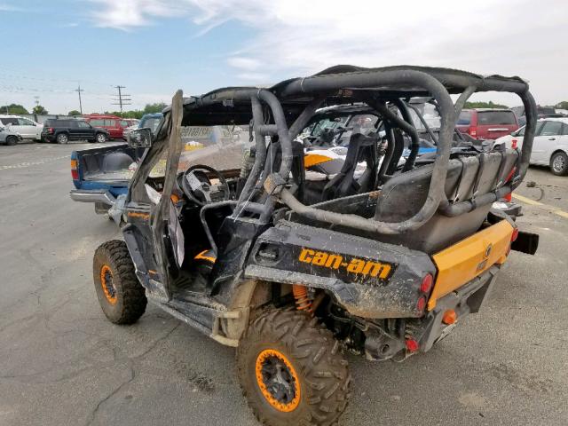 3JBKKAP27FJ003794 - 2015 CAN-AM COMMANDER ORANGE photo 3