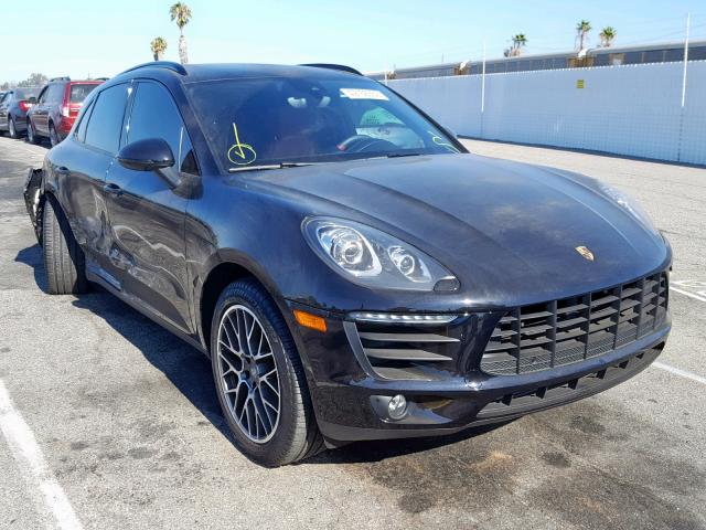 WP1AA2A5XJLB04534 - 2018 PORSCHE MACAN BLACK photo 1