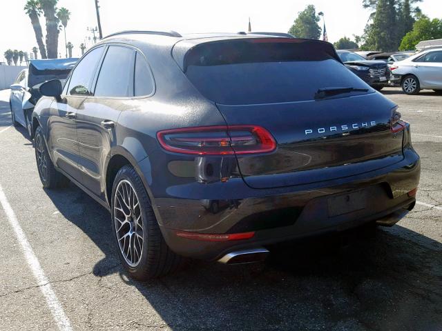 WP1AA2A5XJLB04534 - 2018 PORSCHE MACAN BLACK photo 3