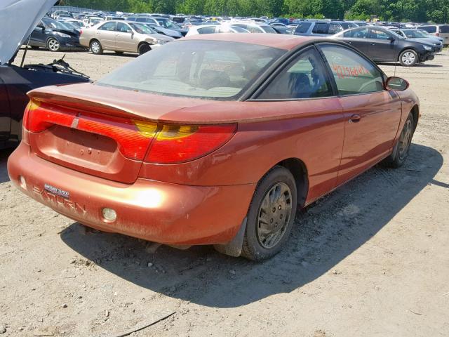 1G8ZR12712Z194236 - 2002 SATURN SC2 ORANGE photo 4