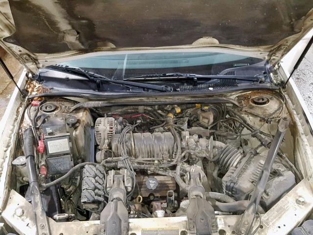 2G1WF55KX39402739 - 2003 CHEVROLET IMPALA WHITE photo 7