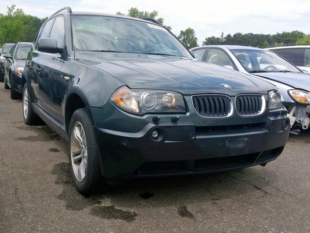 WBXPA93434WC30834 - 2004 BMW X3 3.0I BLUE photo 1