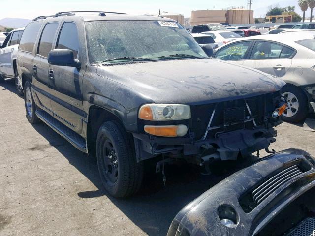 1GKFK66U44J275196 - 2004 GMC YUKON XL D BLACK photo 1