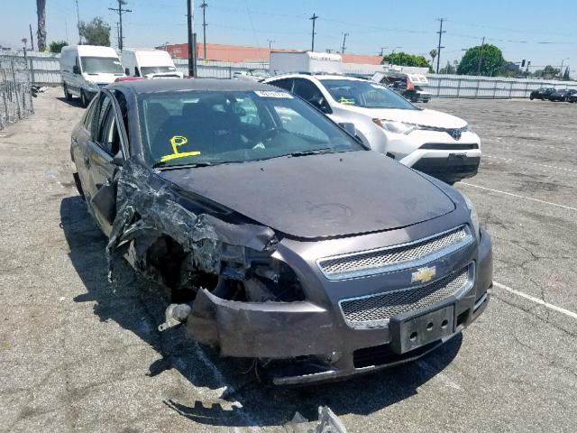 1G1ZE5E70A4150091 - 2010 CHEVROLET MALIBU LTZ ნაცრისფერი ფოტო 1