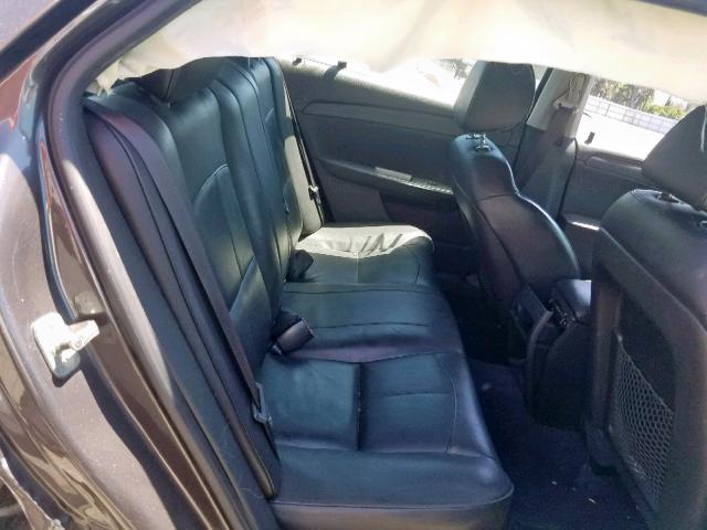 1G1ZE5E70A4150091 - 2010 CHEVROLET MALIBU LTZ ნაცრისფერი ფოტო 6