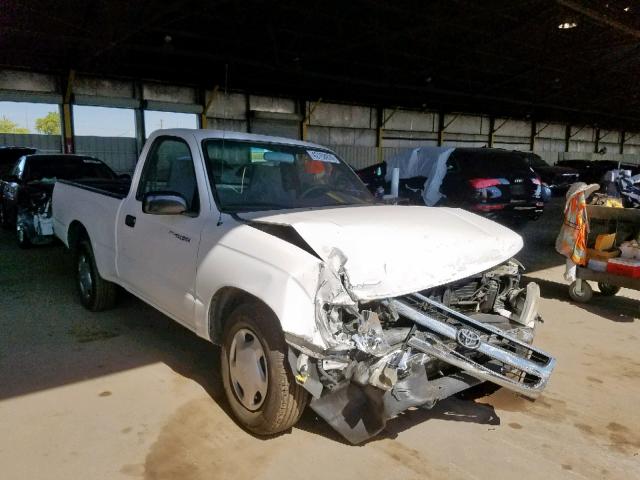 4TANL42N2XZ418834 - 1999 TOYOTA TACOMA WHITE photo 1